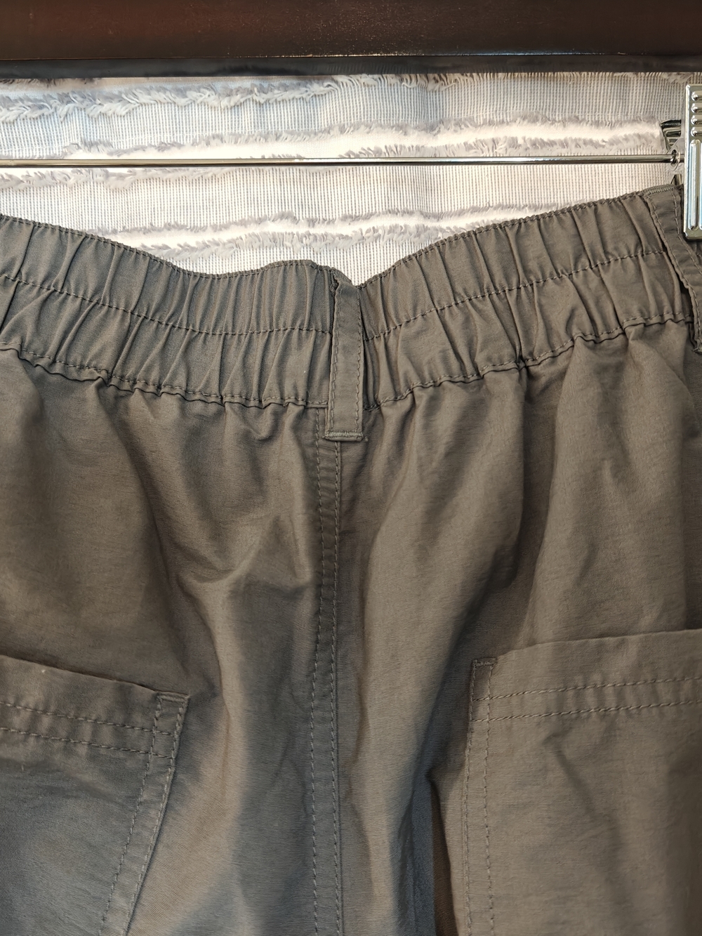 Free People Movement Wide-leg Cargo Pants - Med - Light Gray - Picture 8 of 9
